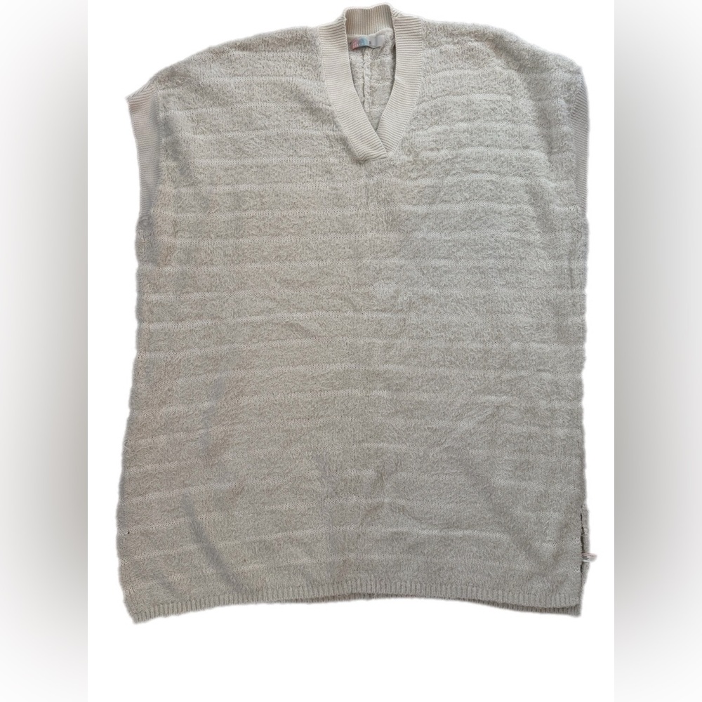 Free People Beach "Imani" Pullover Sweater Tunic ivory NWOT M/L - Picture 7 of 16